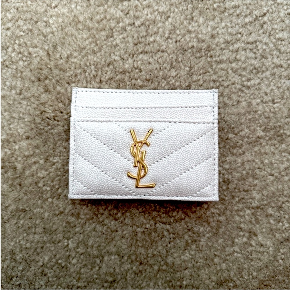 YSL Cassandre Card Holder
